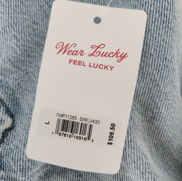 NWT Lucky Brand Tucker Denim jacket - Picture 4 of 14